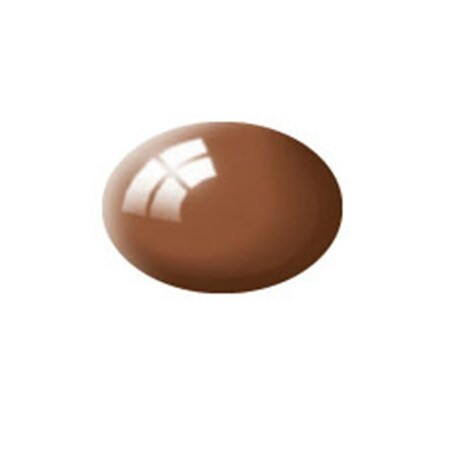 Beneficio Mud Brown Gloss Aqua Color Acrylic Paint, 6PK BE2104012